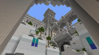 Screenshot of the Minecraft Bedrock Marketplace product CASTLE 2 created by Minty.