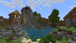 Screenshot of the Minecraft Bedrock Marketplace product CASTLE created by Minty.