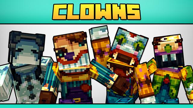 Thumbnail of the Minecraft Bedrock Marketplace product CLOWNS created by Minty.