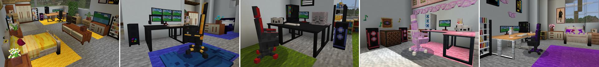 Panorama of the Minecraft Bedrock Marketplace product CREATOR HOUSE created by Minty.