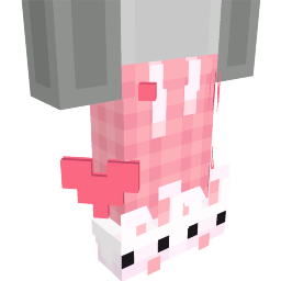 Thumbnail of the Minecraft Bedrock Marketplace product Cute Bunny Patterned Pants created by Novasoft.
