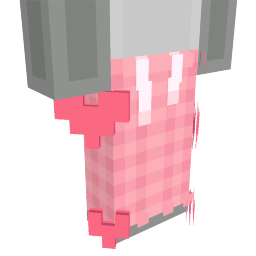 Thumbnail of the Minecraft Bedrock Marketplace product Cute Pink Patterned Pants created by Minty.