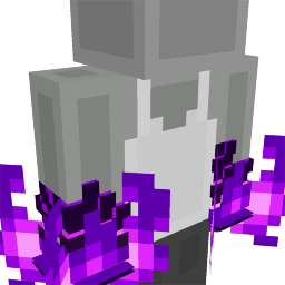 Thumbnail of the Minecraft Bedrock Marketplace product Ender Fire Pixel Hands created by Minty.