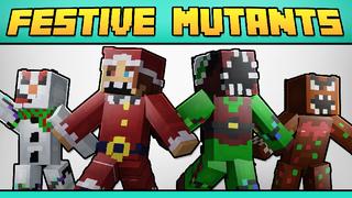 Thumbnail of the Minecraft Bedrock Marketplace product FESTIVE MUTANTS created by Minty.