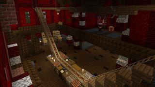 Screenshot of the Minecraft Bedrock Marketplace product Festive One Block created by Minty.