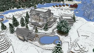 Screenshot of the Minecraft Bedrock Marketplace product Festive Roleplay created by Minty.