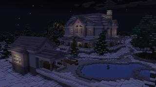 Screenshot of the Minecraft Bedrock Marketplace product Festive Roleplay created by Minty.