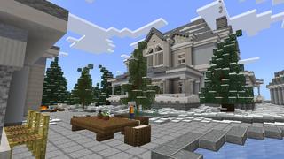 Screenshot of the Minecraft Bedrock Marketplace product Festive Roleplay created by Minty.