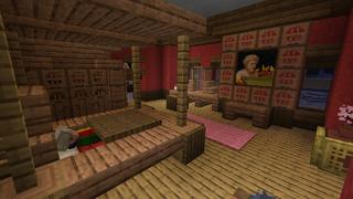 Screenshot of the Minecraft Bedrock Marketplace product Festive Roleplay created by Minty.