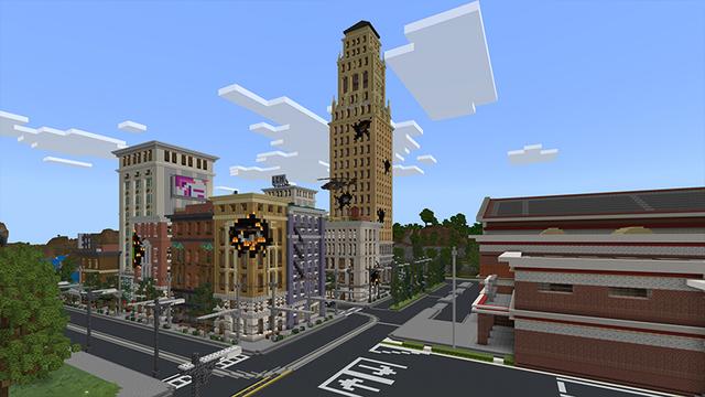 Screenshot of the Minecraft Bedrock Marketplace product FIRE STATION created by Minty.