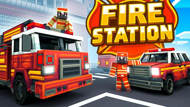 Thumbnail of the Minecraft Bedrock Marketplace product FIRE STATION created by Minty.