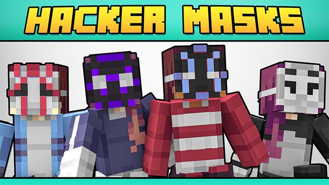 Thumbnail of the Minecraft Bedrock Marketplace product HACKER MASKS created by Minty.