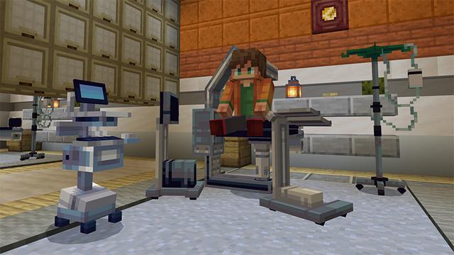 Screenshot of the Minecraft Bedrock Marketplace product Hospital Roleplay created by Novasoft.