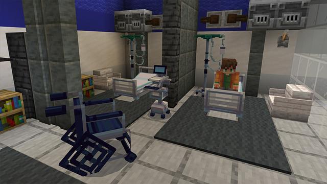 Screenshot of the Minecraft Bedrock Marketplace product Hospital Roleplay created by Novasoft.