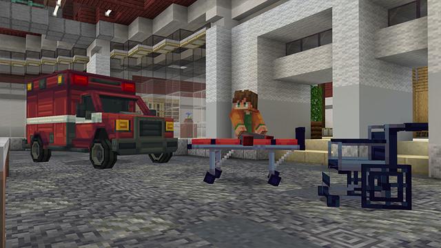 Screenshot of the Minecraft Bedrock Marketplace product Hospital Roleplay created by Novasoft.