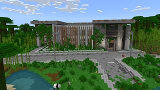 Screenshot of the Minecraft Bedrock Marketplace product JUNGLE MANSION created by Minty.