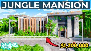 Thumbnail of the Minecraft Bedrock Marketplace product MANSION DE LA JUNGLE created by Minty.