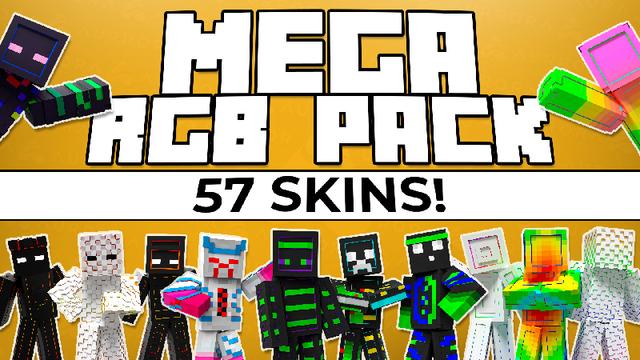 Thumbnail of the Minecraft Bedrock Marketplace product MEGA RGB PACK created by Minty.