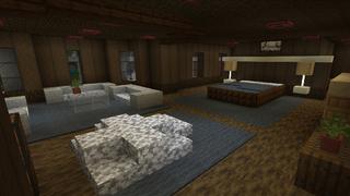 Screenshot of the Minecraft Bedrock Marketplace product Modern House Roleplay created by Minty.
