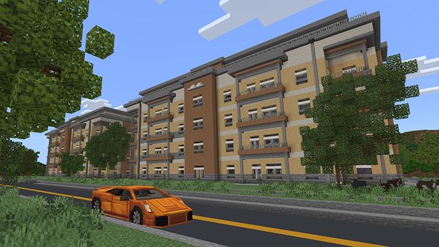 Screenshot of the Minecraft Bedrock Marketplace product Office Roleplay created by Minty.