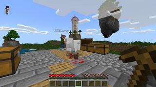 Screenshot of the Minecraft Bedrock Marketplace product ONE BLOCK BUT ON A SEED created by Minty.