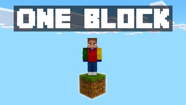 Thumbnail of the Minecraft Bedrock Marketplace product One Block created by Minty.