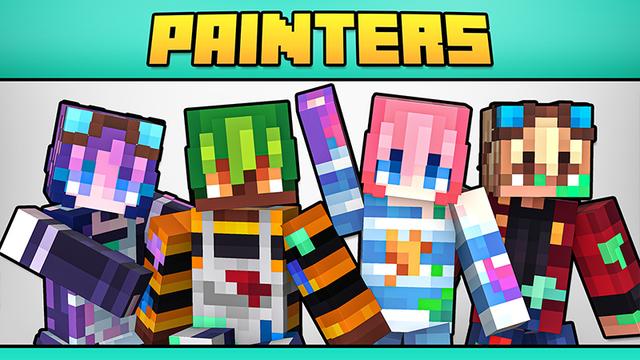 Thumbnail of the Minecraft Bedrock Marketplace product PAINTERS created by Minty.
