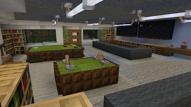 Screenshot of the Minecraft Bedrock Marketplace product RACE TRACK MANSION created by Minty.