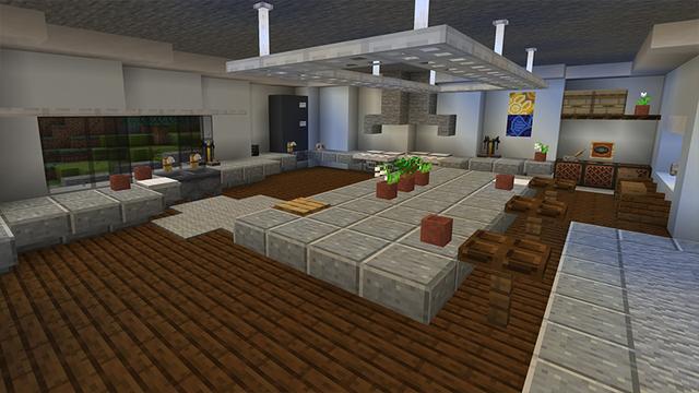 Screenshot of the Minecraft Bedrock Marketplace product RACE TRACK MANSION created by Minty.