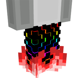 Thumbnail of the Minecraft Bedrock Marketplace product RGB Gamer Fire Legs created by Minty.