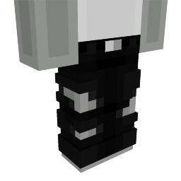 Thumbnail of the Minecraft Bedrock Marketplace product Ripped Black Pants created by Minty.