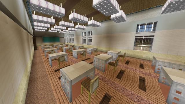Screenshot of the Minecraft Bedrock Marketplace product SCHOOL created by Novasoft.