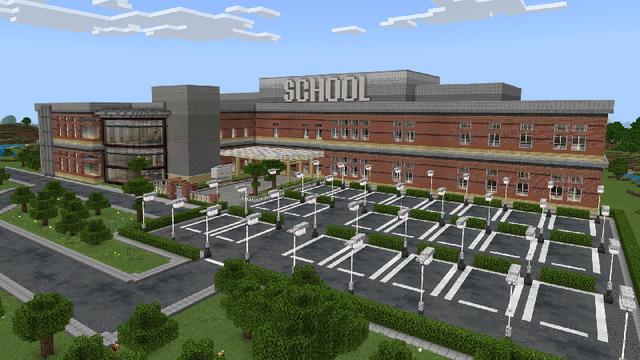 Screenshot of the Minecraft Bedrock Marketplace product SCHOOL created by Novasoft.