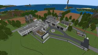 Screenshot of the Minecraft Bedrock Marketplace product SECRET BASE created by Minty.