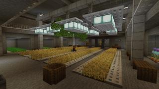Screenshot of the Minecraft Bedrock Marketplace product SECRET BASE created by Minty.