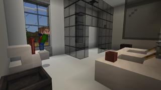 Screenshot of the Minecraft Bedrock Marketplace product SECRET BASE created by Minty.