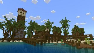 Screenshot of the Minecraft Bedrock Marketplace product Shipwreck Survival created by Minty.