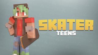 Thumbnail of the Minecraft Bedrock Marketplace product Skater Teens created by Minty.