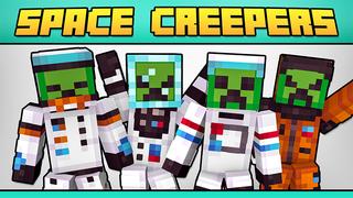 Thumbnail of the Minecraft Bedrock Marketplace product SPACE CREEPERS created by Minty.