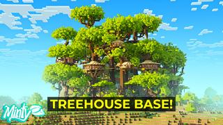 Thumbnail of the Minecraft Bedrock Marketplace product Treehouse Base! created by Minty.