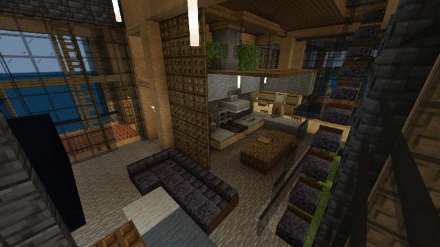 Screenshot of the Minecraft Bedrock Marketplace product TROPICAL MANSION created by Minty.