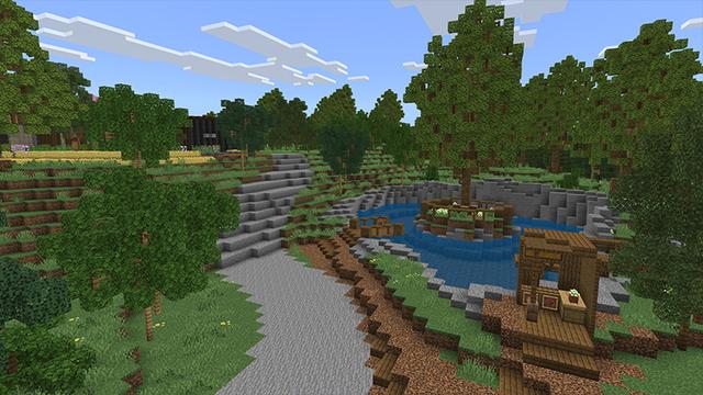 Screenshot of the Minecraft Bedrock Marketplace product ULTIMATE SURVIVAL BASE created by Minty.