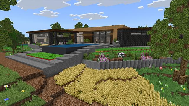 Screenshot of the Minecraft Bedrock Marketplace product ULTIMATE SURVIVAL BASE created by Minty.