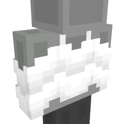 Thumbnail of the Minecraft Bedrock Marketplace product White Charm Crop Top created by Minty.