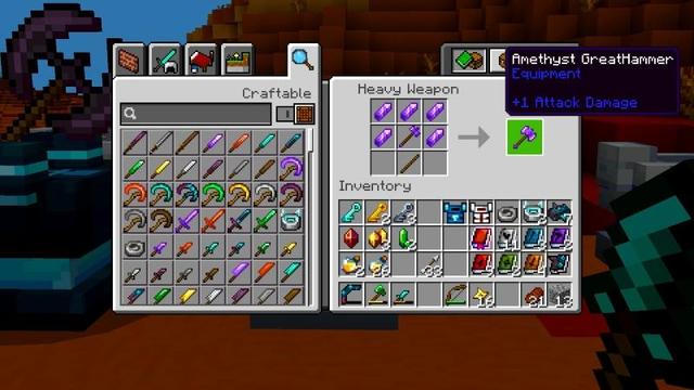 Screenshot of the Minecraft Bedrock Marketplace product Combat Expansion created by Misfits.