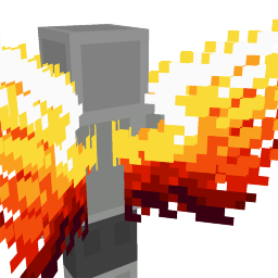 Thumbnail of the Minecraft Bedrock Marketplace product Demon Fire Wings created by Misfits.
