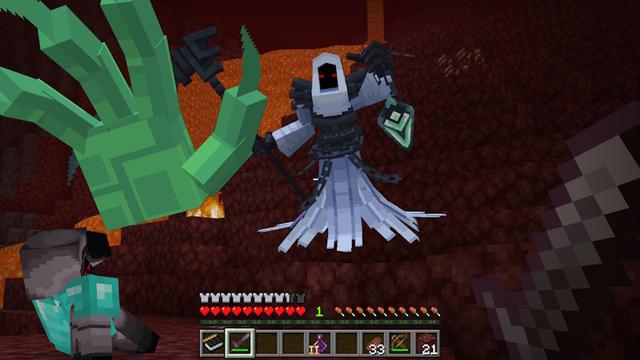Screenshot of the Minecraft Bedrock Marketplace product ENTITY 303 [MORPH] created by Misfits.