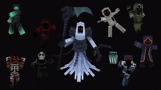 Screenshot of the Minecraft Bedrock Marketplace product ENTITY 303 [MORPH] created by Misfits.