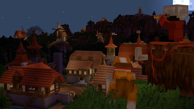 Screenshot of the Minecraft Bedrock Marketplace product Farms + Foods created by Misfits.