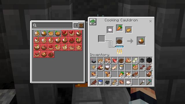 Screenshot of the Minecraft Bedrock Marketplace product Food created by Misfits.